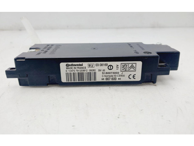 Řídící jednotka 9666760080   Citroen Berlingo 2009