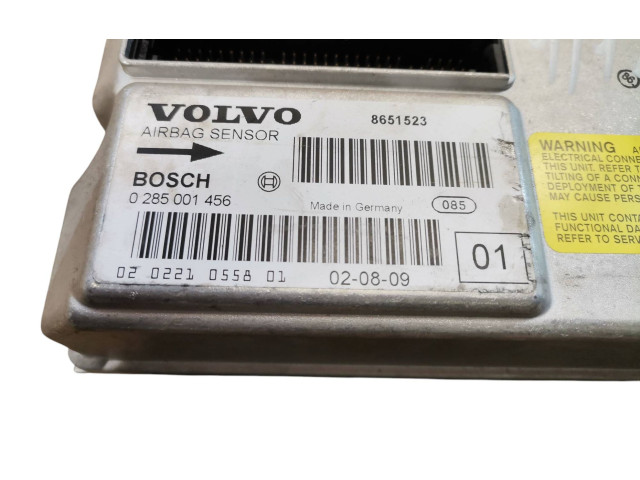 Блок подушек безопасности 8651523, 0285001456   Volvo V70