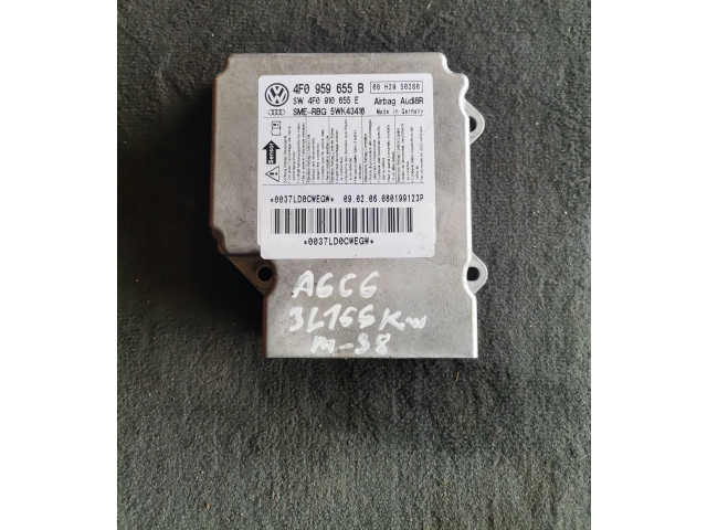 Блок подушек безопасности 4F0959655B, 08H29S0280 Audi A6 S6 C6 4F