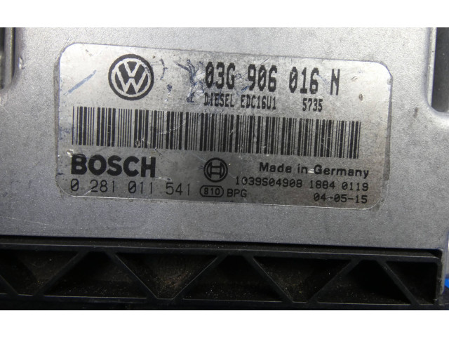 Řídící jednotka 03G906016N, 1039S04908   Volkswagen Caddy 2003
