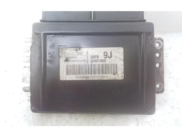 Блок управления двигателя 96801808, 96801808   Chevrolet Matiz