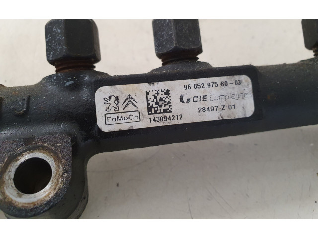 Топливная рампа 9685297580   Citroen C4 Cactus   для двигателя DV6DTED