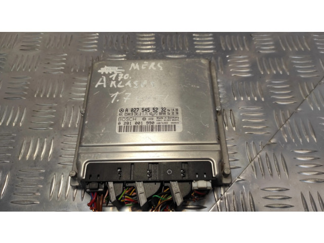 Řídící jednotka A0275455232 Mercedes-Benz A W168 1996