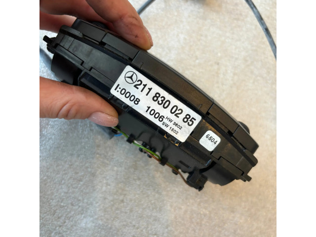 Блок управления климат-контролем 2118300285, A2118300285   Mercedes-Benz E W211