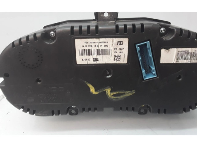 Přístrojová deska Seat Ibiza IV (6J,6P) 6J0920804H