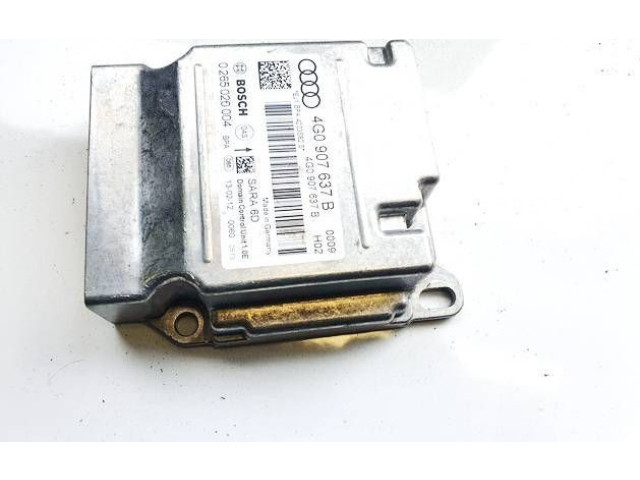 Блок подушек безопасности 4g0907637b, 0265020004 Audi A7 S7 4G
