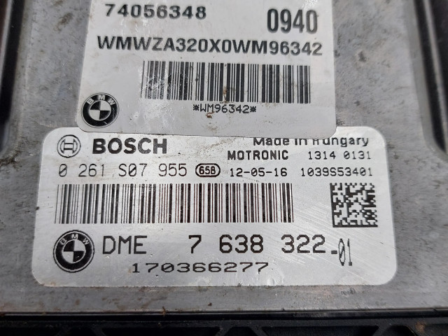 Řídící jednotka 7638322 Mini Cooper Countryman R60 2011