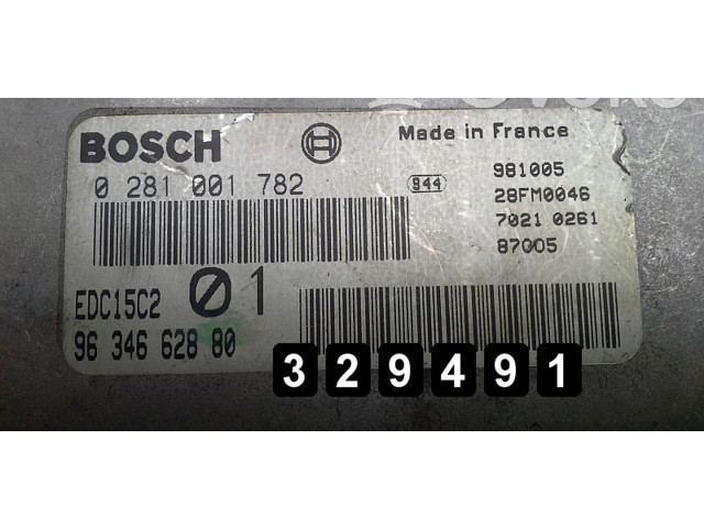 Řídící jednotka 0281001782   Peugeot 406 1999