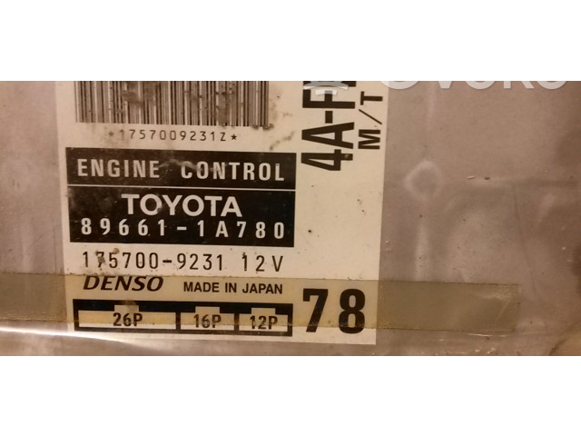Řídící jednotka 896611A780, 1757009231 Toyota Corolla E110 1997