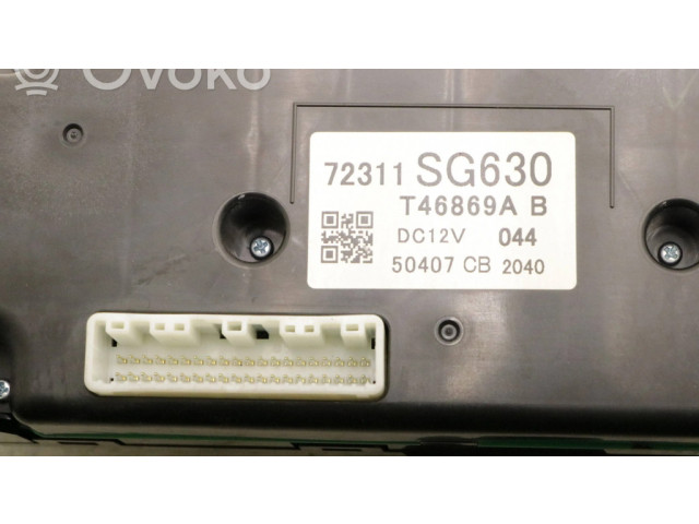 Блок управления климат-контролем 72311SG630, T46869A   Subaru Forester SJ