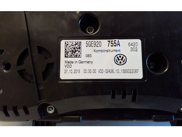 Панель приборов 5GE920755A, A2C53427456 Volkswagen e-Golf