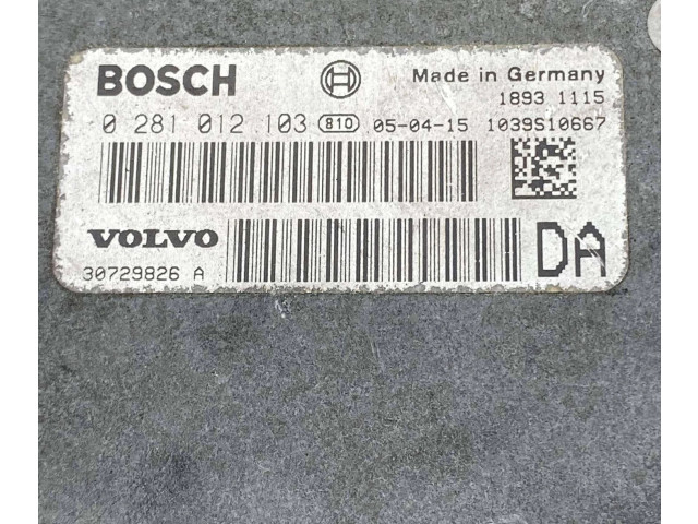 Řídící jednotka 30729826A, 1039S10667 Volvo XC90 2009