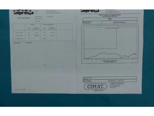  Турбина Volkswagen Phaeton  755297-5, IMPRK797548         