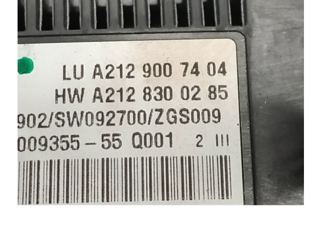 Блок управления климат-контролем A2128300285, 85555Q001 Mercedes-Benz E A207