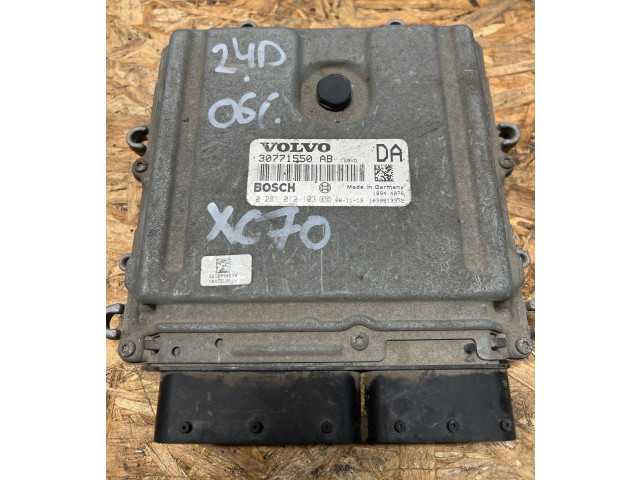 Řídící jednotka 30771550AB, 0281012103 Volvo XC70 2006