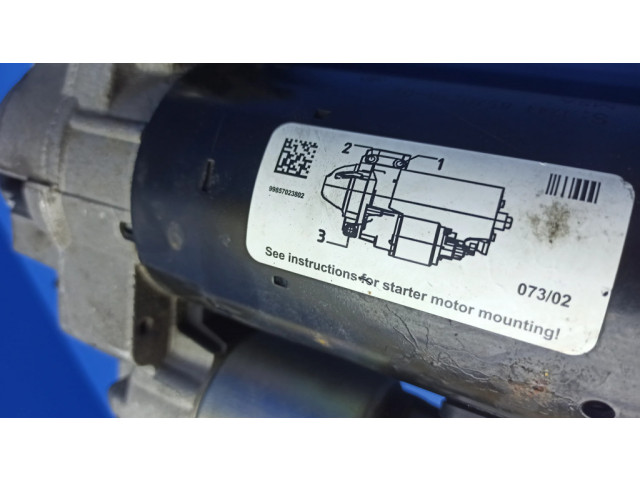 Стартер 8570238, 0001148034 BMW 5 F10 F11