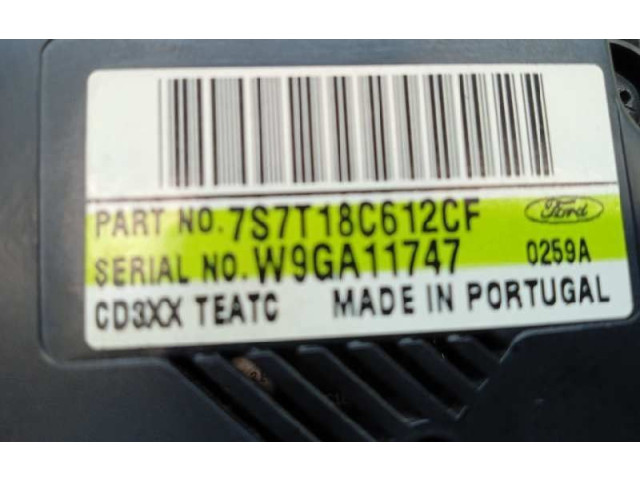 Блок управления климат-контролем 7S7T18C612CF   Ford Galaxy