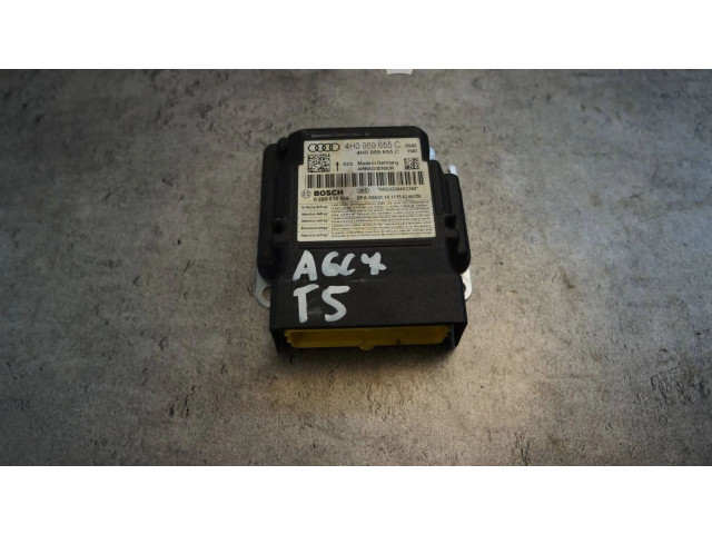 Блок подушек безопасности 4H0959655C, 0285010856 Audi A6 C7