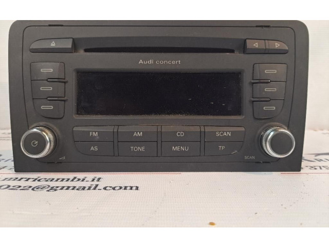 Турбина Радио/ проигрыватель CD/DVD / навигация Audi A3 S3 8P  8P0035186P, 8P0035186P         