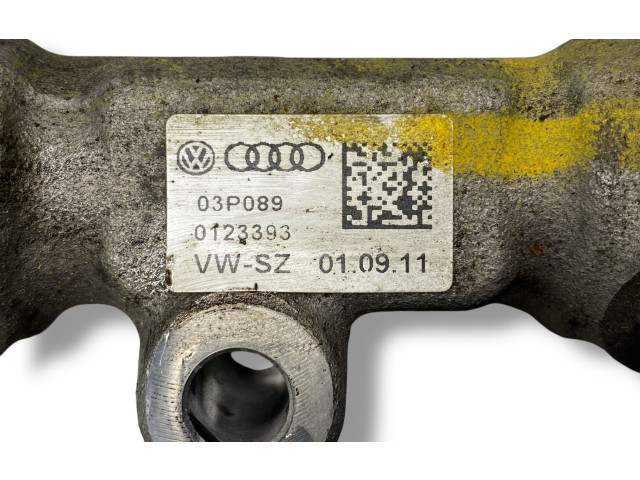 Топливная рампа R03P125MA, 03P089   Skoda Fabia Mk2 (5J)   для двигателя CFWA