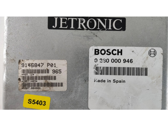 Блок управления двигателя 9146847, 0280000946   Volvo 850