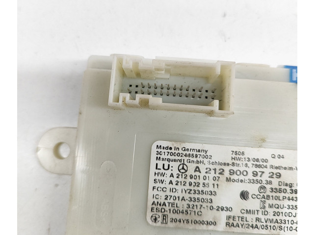 Блок управления A2129009729, A2129010107   Mercedes-Benz GLE (W166 - C292)