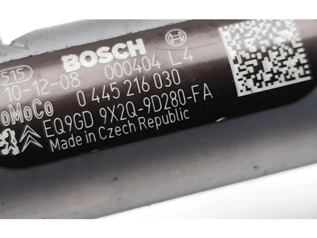 Топливная рампа 9X2Q-9D280-FA, 0445216030 Jaguar XF для двигателя 306DT(AJTDV6)