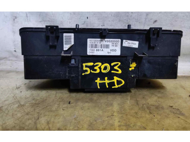 Панель приборов VWZ7Z0E2029280   Volkswagen Touran I       