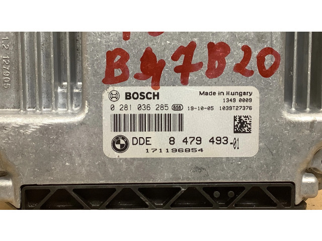 Řídící jednotka 8479493, 0281036285 BMW 4 F36 Gran coupe 2018