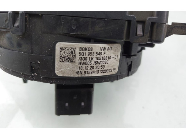 Подрулевой шлейф SRS 5Q1953549F Volkswagen Golf VIII