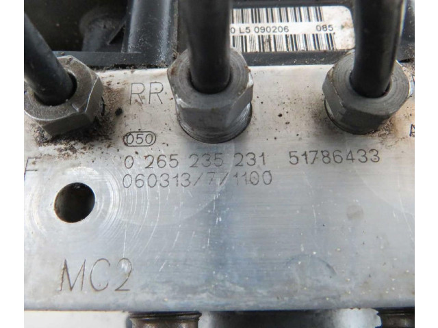 Блок управления АБС 0265235231, Bosch Fiat Grande Punto