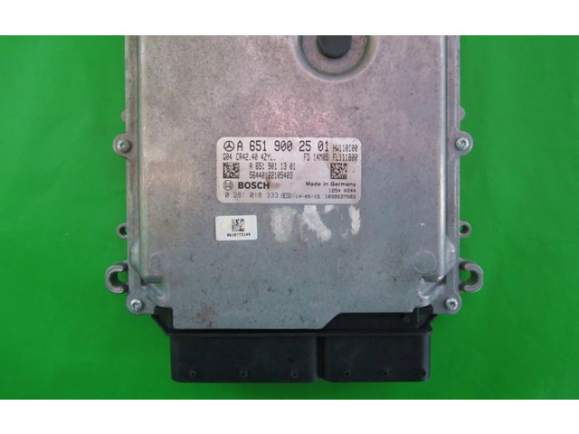 Řídící jednotka A6519002501, 0281018333 Mercedes-Benz CLK A209 C209 2014