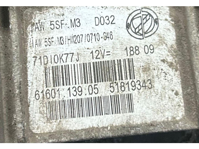 Řídící jednotka 350A1000 Lancia Musa 2009