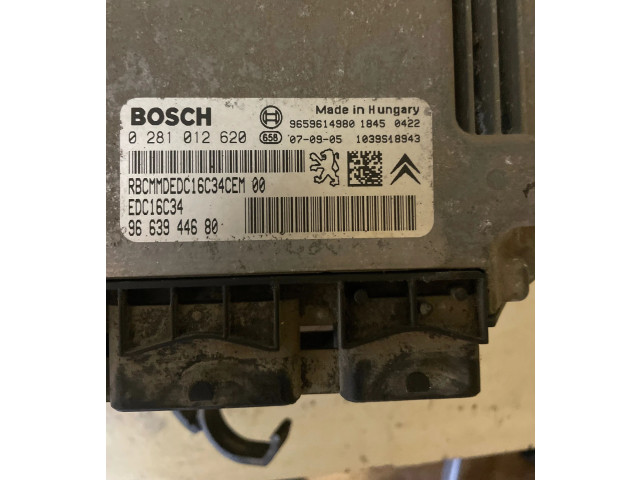 Řídící jednotka 9663944680, 0281012620 Citroen Berlingo 2007