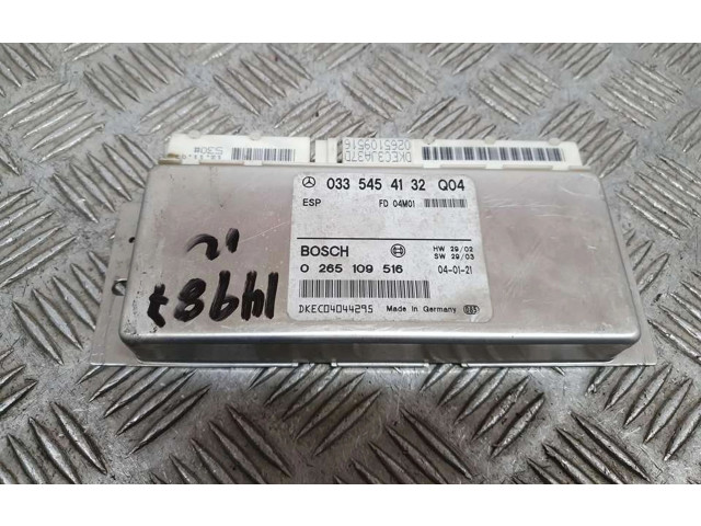 Блок управления АБС 0335454132, 0265109516   Mercedes-Benz E W211