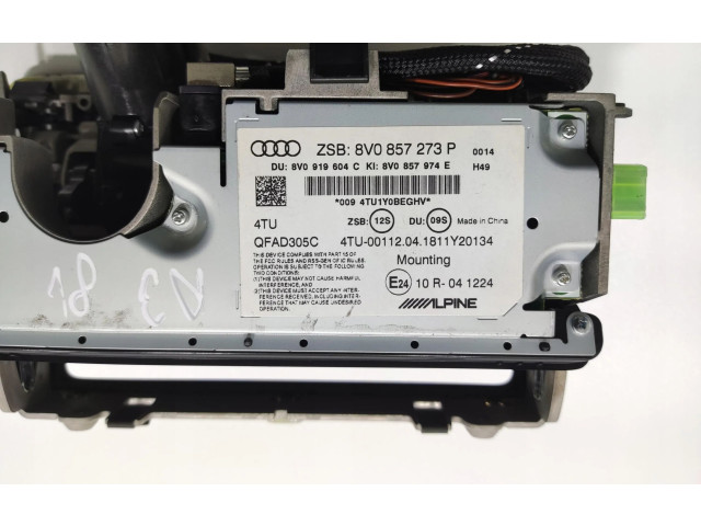 Дисплей    8V0857273P   Audi A3 S3 8V