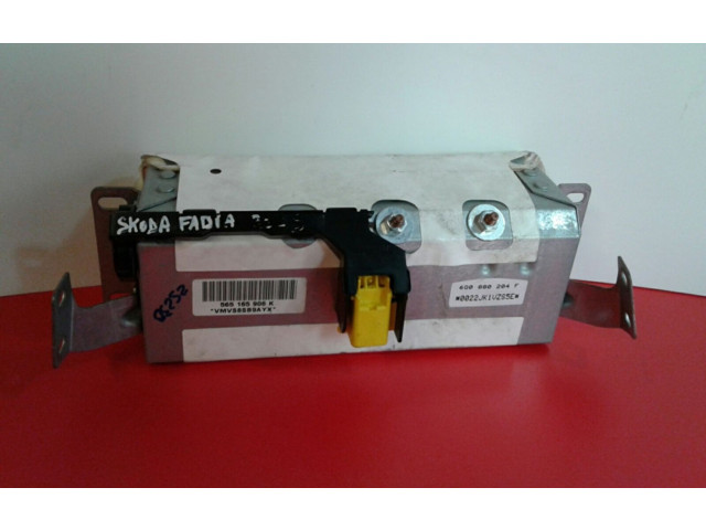 Надувная подушка для пассажира 6Q0, 880 Skoda Fabia Mk1 (6Y) 1999 - 2007 года