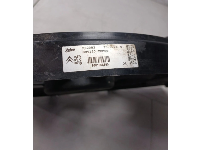 Вентилятор радиатора     FS2083, 9801666680    Peugeot 2008 I 
