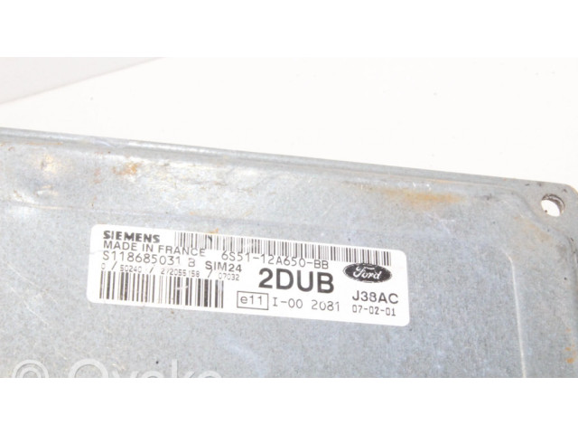 Řídící jednotka 6S5112A650BB Ford Fiesta 1986