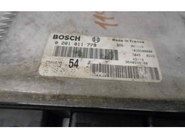 Блок управления двигателя 9659520280, 0281011779 Citroen C8