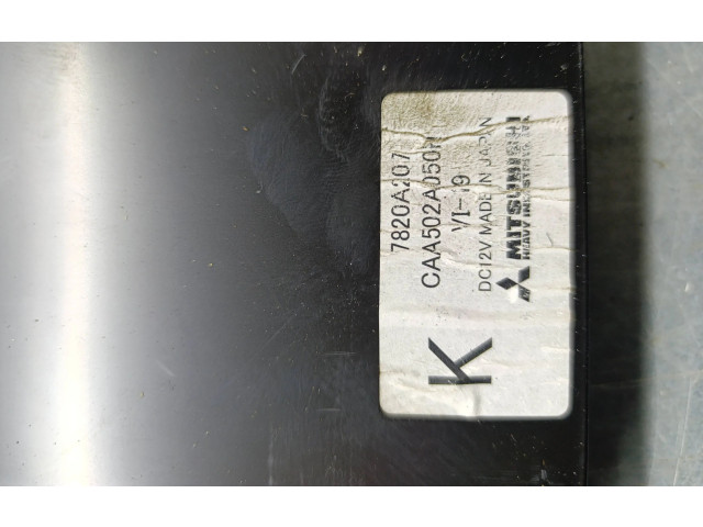 Блок управления климат-контролем 7820a207 Mitsubishi Grandis
