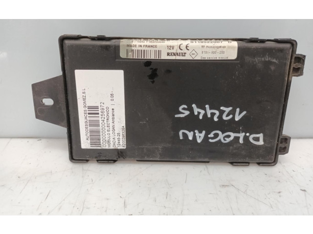 Блок управления двигателя 8200296328A Dacia Logan I