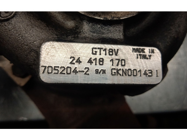 Turbodmychadlo Турбина 24418170, 7052042 Saab 9-3 Ver1 D223L