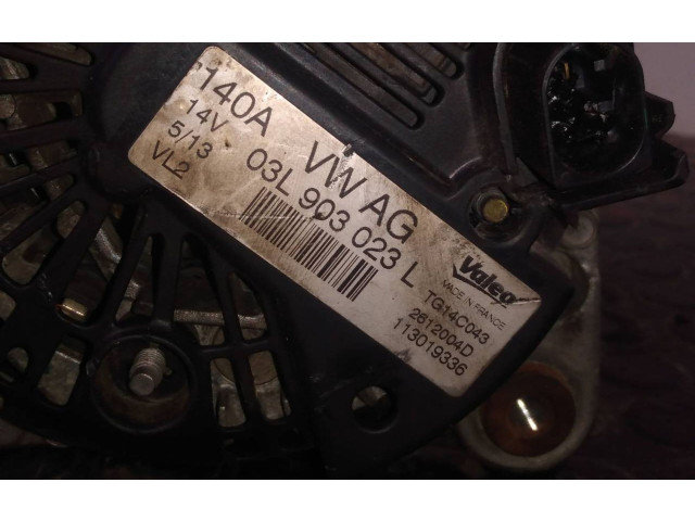 Генератор 03L903023L, P3-A4-18-3 Volkswagen Golf SportWagen