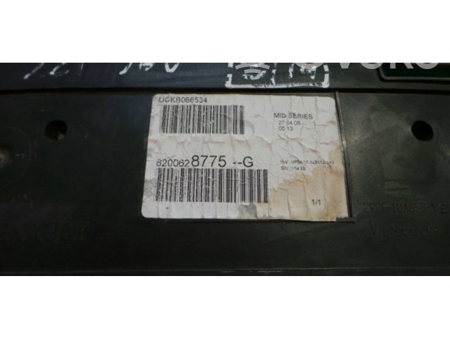 Панель приборов 8200628775-G, 1296010 Renault Clio III