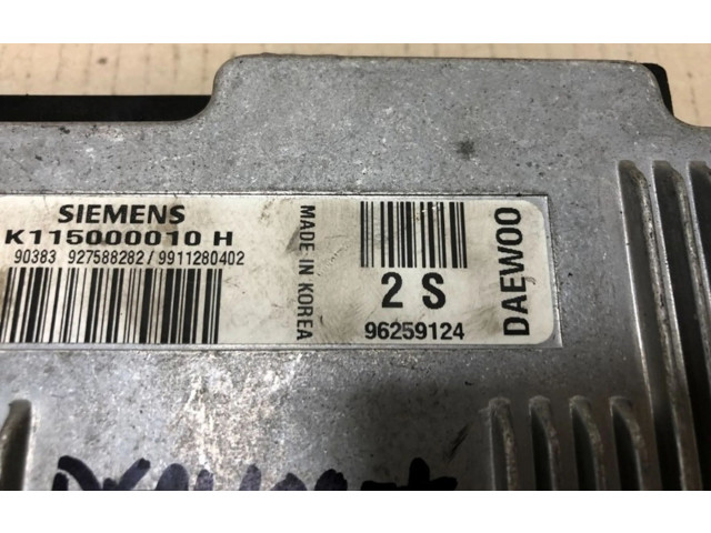 Vstřikovací lišta 96259124, 927588282 Daewoo Matiz F8CV