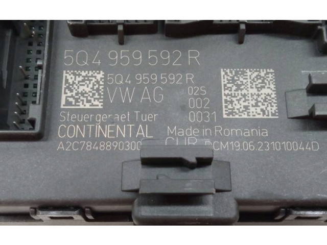 Блок управления 5Q4959592R Skoda Karoq