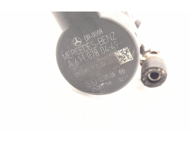 Vstřikovací lišta 6420700495, 6110780449 Mercedes-Benz GL X164 OM 642.940