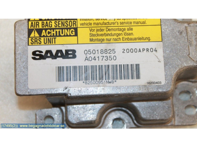 Блок подушек безопасности 05018825 Saab 9-5