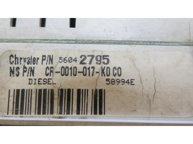 Панель приборов 56042795, 0010017 Jeep Grand Cherokee